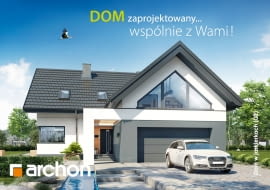 'Dom w jaskierkach (G2)' Wyjątkowy projekt domu w ofercie ARCHON+