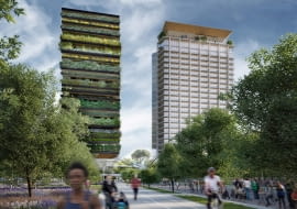 Pirelli 39 w Mediolanie. Proj. Diller Scofidio + Renfro i Stefano Boeri Architetti