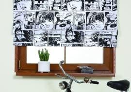 rolety, okna, tkaniny