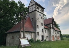 Spichlerz w Jankowie (gm. Drawsko Pomorskie) projektu Waltera Gropiusa