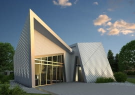 zrównoważone budownictwo, daniel libeskind, niemcy, ekologia, libeskind villa, dom jednorodzinny