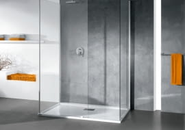 kabina prysznicowa z płaskim brodzikiem, płaski brodzik