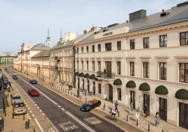 Renowacja kamienicy Lessla przy ul. Miodowej w Warszawie