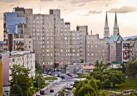 Osiedle Zachód w Zgorzelcu. "Manhattan" przy ul. Wyspiańskiego