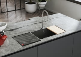 Podwieszany zlewozmywak ceramiczny KubusX