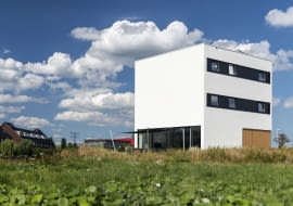 Dom sześcian w Utrechcie w Holandii