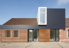 Płytki Cedral renowacja domu w Linden