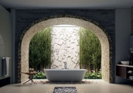 Tropikalna grota skąpana w naturalnym świetle. Projekt: 2G Studio.