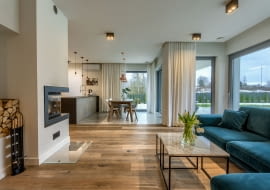 Mazurska przystań - projekt Marta Subda Design