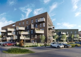 Osiedle Hierowskiego w Katowicach. Proj. MAŁECCY Biuro Projektowe