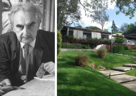 Z lewej: Richard Neuta; Z prawej: Ohara House