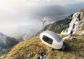 Ecocapsule - mobilny dom przyszłości