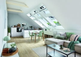 poddasze poddasze użytkowe remont poddasza poddasze inspiracje okna dachowe  okna połaciowe