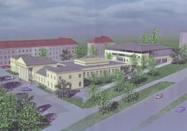 Nowe budynki Uniwersytetu Warszawskiego