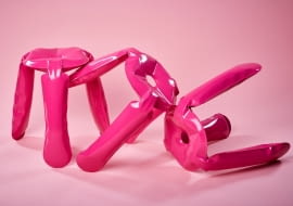 Oskar Zięta  - stołki Plopp