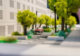 Projekt woonerfu na fragmencie ulicy Abrahama