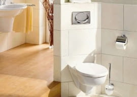 ONE TIME USE ONLY DO JEDNOKROTNEJ PUBLIKACJI LAZIENKA STELAZ NAROZNY DO WC FOT. GEBERIT PUBLIKACJA LADNY DOM NR 3 (101) - 3 2007