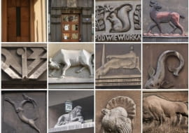 Godła krakowskich kamienic