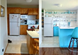 Metamorfoza kuchni, nijaka kuchnia przekształcona w spektakularne pomieszczenie