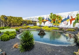 Dom Cesara Manrique w Taro de Tahiche na Lanzarote