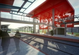 Pomorska Kolej Metropolitalna - projekt Anny Waligórskiej