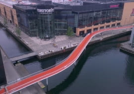 Rowerowy most w Kopenhadze