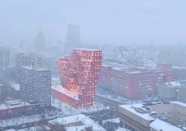 RED7 w Moskwie. Proj. MVRDV