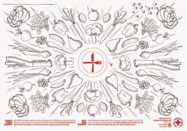 podkładka, Bardzo Dobre Maniery, PCK, polscy rysownicy, polscy ilustratorzy