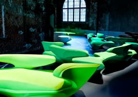 Sofa Zephyr. Projekt: Zaha Hadid dla marki Cassina