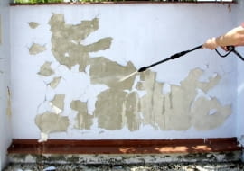 Elewację należy myć od góry na dół, najlepiej myjką ciśnieniową