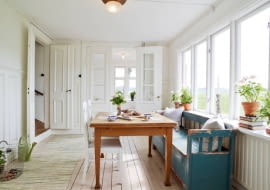 skandynawski dom, skandynawskie wnętrza, prosty dom, jasny dom, dom w stylu vintage