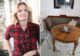 Odeta Moro pokazuje swój dom.