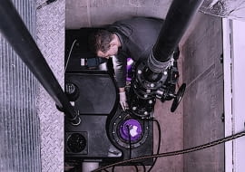 Serwisant powinien mieć łatwy dostęp do przepompowni