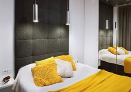 Aneks sypialny w salonie