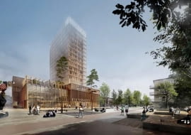 Sara Kulturhus w Skellefteå - najwyższy drewniany dom na świecie