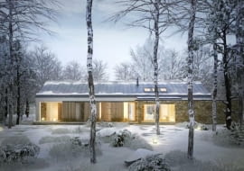 dom parterowy, projekty domów