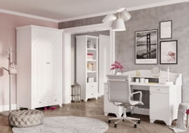 Biały pokój dla dziewczynki