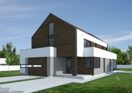 projekt domu, dom jednorodzinny