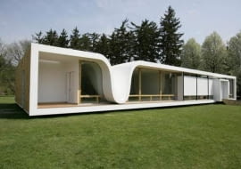 niemcy, japonia, ekologia, architektura kontenerowa, usa, prefabrykat, zrównoważone budownictwo, dom jednorodzinny