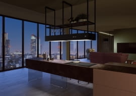 Okap wyspowy Mythos T Shelf Evolution