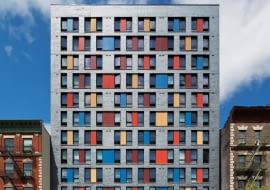 Apartamentowiec Boston Road, Alexander Gorlin Architects