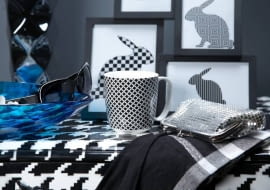 10.12.2009 WARSZAWA , DOMOTEKA , SESJA WNETRZA ( KOLOR I WZOR - TEMAT CHANEL DLA PISMA " CZTERY KATY " ) ,