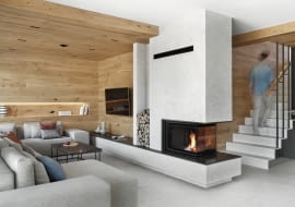 Otulony drewnem - przytulny minimalizm w kaszubskim domu