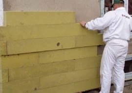 Wełna lamelowa do izolacji ścian dwuwarstwowych