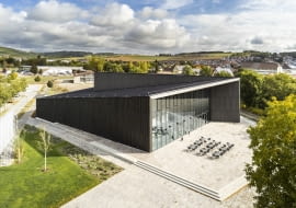 Tauberphilharmonie w Weikersheim. Proj. HENN