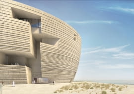 Muzeum Lusail. Projekt: Herzog & de Meuron