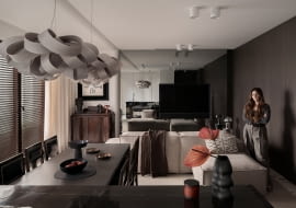 Apartament w Porcie Praskim z widokiem na Wisłę