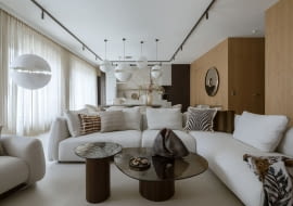 120-metrowy penthouse w Wilanowie - projekt pracowni HOLA Design