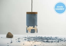 '/' Lamp, czyli betonowa lampa projektu Ubikubi