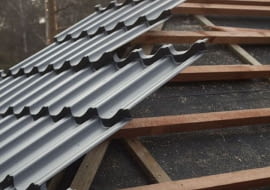 blachodachówka, dach, układanie blachodachówki, montaż blachodachówki